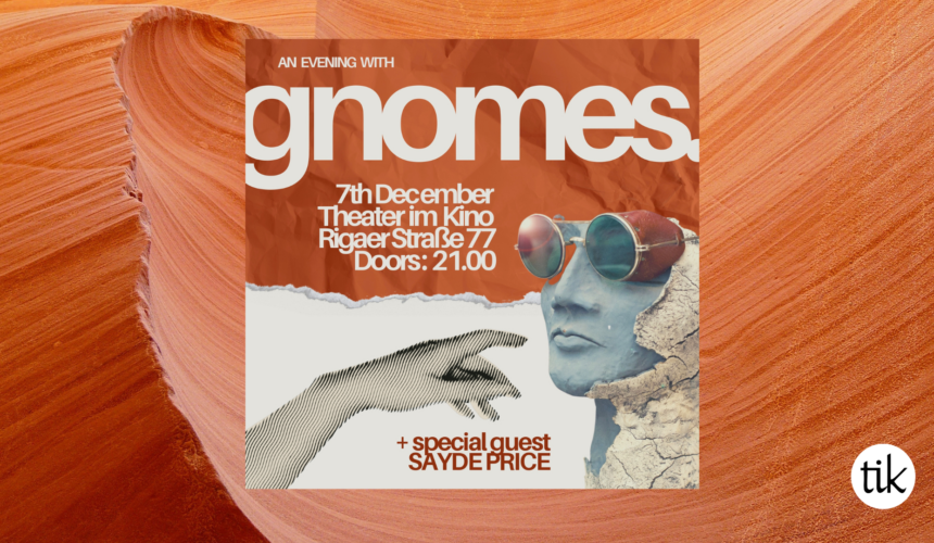 gnomes @ ThursdaySounds with special guest Sayde Price