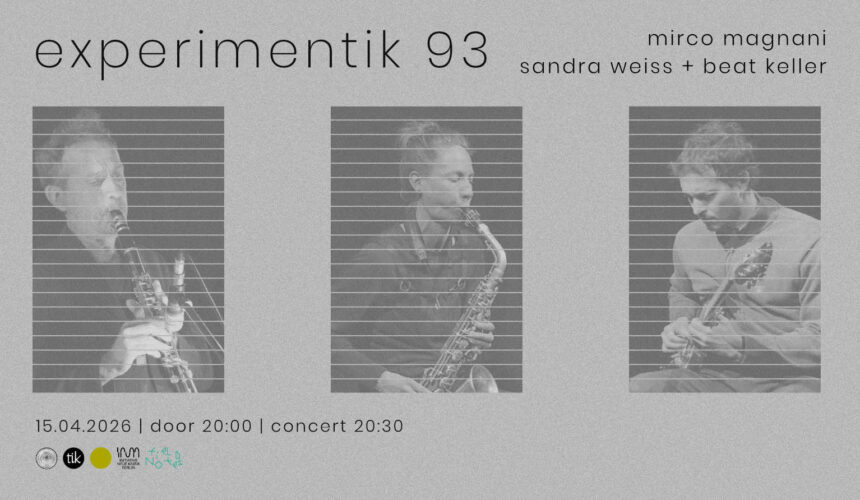 Experimentik #93 / Mirco Magnani / Weiss + Keller
