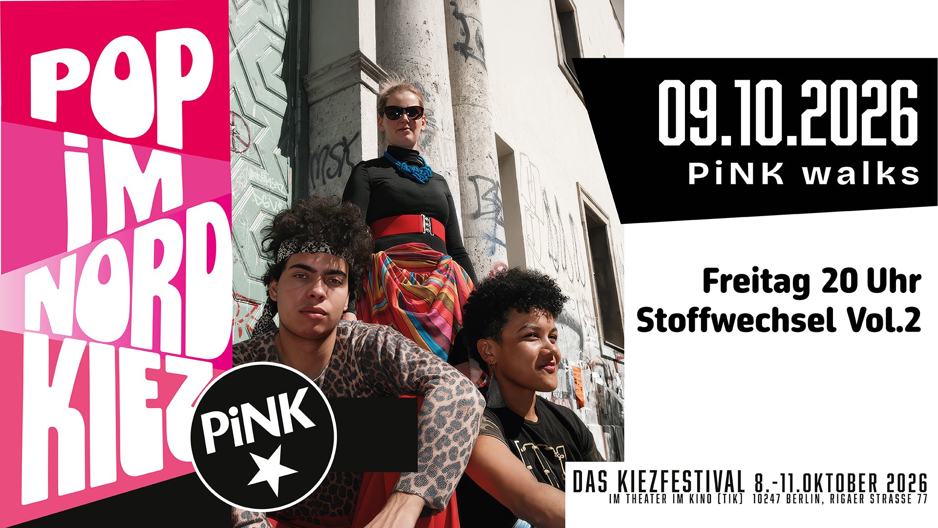 PiNKwalks_09.10.26_Stoffwechsel Veranstaltungsbanner